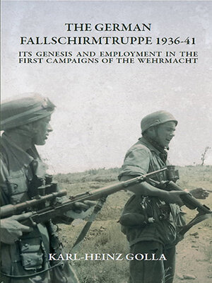 cover image of The German Fallschirmtruppe 1936-41